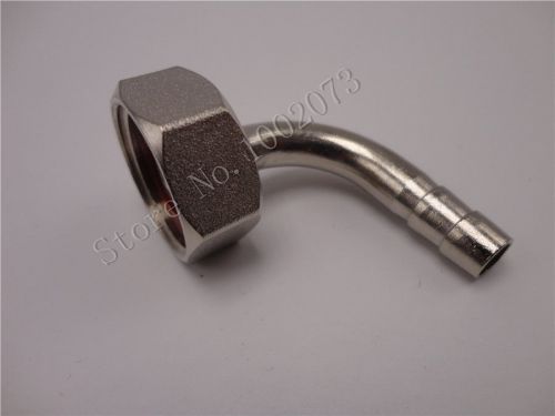 Draft beer faucet connectors- 90° tail piece elbow + hex nut + washer (gasket) for sale