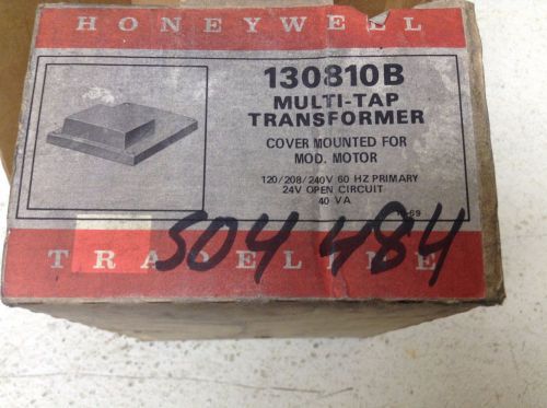 Honeywell Tradeline 130810B Multi-Tap Transformer 120/208/240 V Primary New