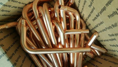 (35) Copper Stub Out Elbows for 1/2&#034; PEX Tubing, 3-1/2&#034; x 8&#034;