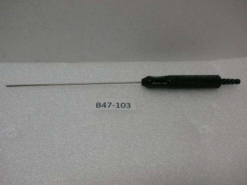 Turtle LIPOSUCTION Cannula Black handle,23cm x3mm  Plastic Surgery Instruments