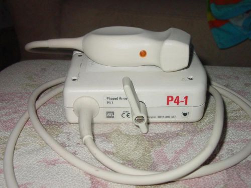 ATL PHILIPS  P4-1 Phased Array  1-4 Mhz Ultrasound transducer