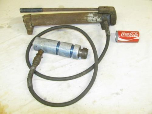 Used owatonna tool co. model b y21-1 hydraulic power pack hydro ram w/ cylinder for sale