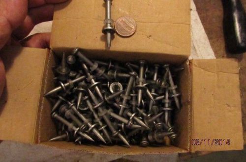 Hilti  stainless steel fastener nails  x-cr 44 p8 s12 #247355 new in box  (468) for sale