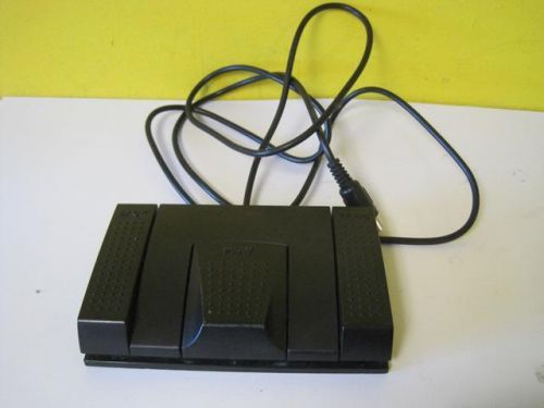 Sanyo FS-56 Foot Control Pedal for Transcriber/Dictation Machine 6 pin Works