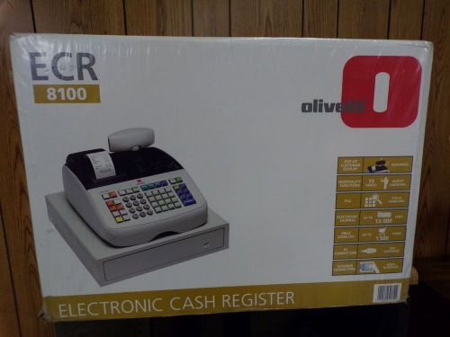 Olivetti ECR 8100 Electronic Cash Register New In The Box ; &#039;&#039;4 more available&#039;&#039;