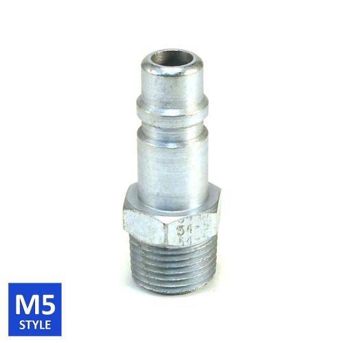 Foster 5 Series Quick Coupler Plug 1/2 Body 1/2 NPT Air and Water Hose Fittings