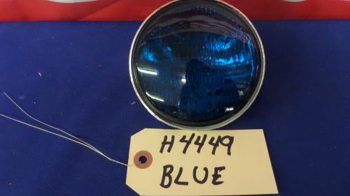 New h4449 blue glass par 36 sealed beam bulbs 12 volt 55 watt for sale