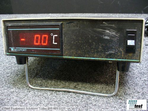 Newport 268 TC2 Digital Pyrometer Thermometer  ID #24000 TEST
