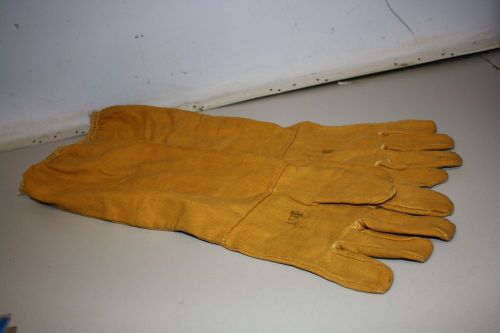 Welding Gloves Full Sleeve  Covers Entire Arm size Large