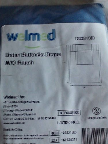 WellMed under buttocks drape with out pouch