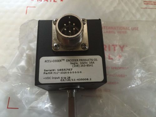 Encoder Products Co. ACCU-Coder 711 0325-S-S-5-S-S-N New
