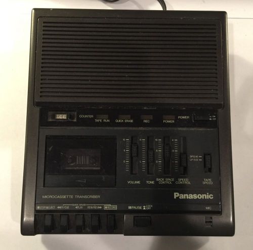 Panasonic Microcassette Transcriber - Model RR-930 - Free Shipping