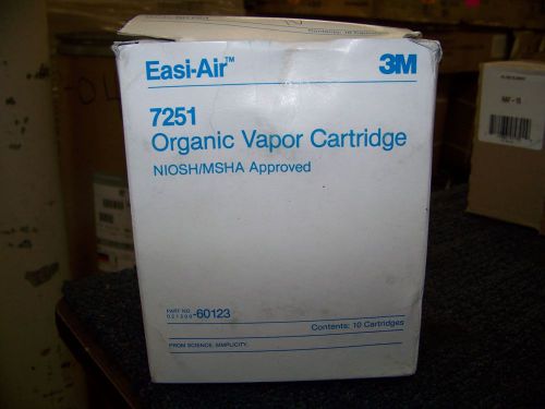 3m easi-air organic vapor cartridge 10 each for sale