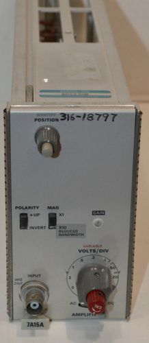 Tektronix 7A15A Amplifier Plug-In Module