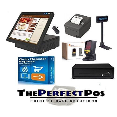 ALL IN ONE SYSTEM FOR RETAIL STORE FEATURING CASH REGISTER EXPRESS
