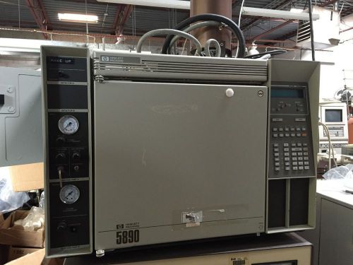 HP 5890 Gas Chromatograph (GC) with TEA Model 543 Analyzer Pyrolyzer