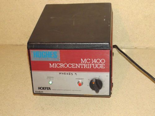 HOEFER MICROCRENTRIFUGE MC1400 MC 1400