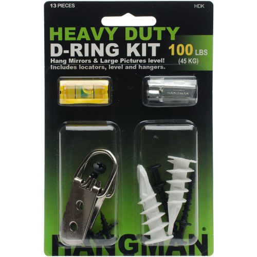Heavy Duty D-Ring Hanging Kit-  681391207133