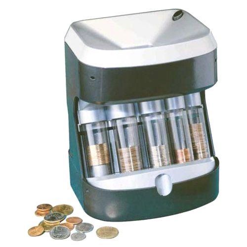 NEW Coin Counter Sorter Machine Money Change Wrapper Bank Fast Automatic Storage