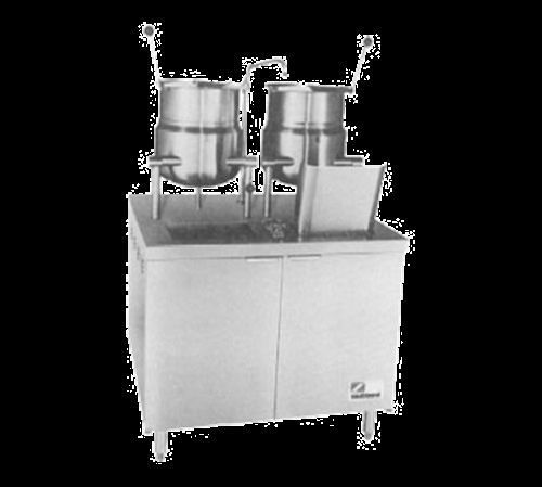 Southbend EMT-6-10 Kettle/Cabinet Assembly Electric (1) 6 gallon &amp; (1) 10...
