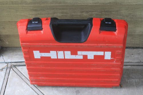 Hilti GX 120 -- Gas Powered Actuated Nail Gun (Empty Case) fastening