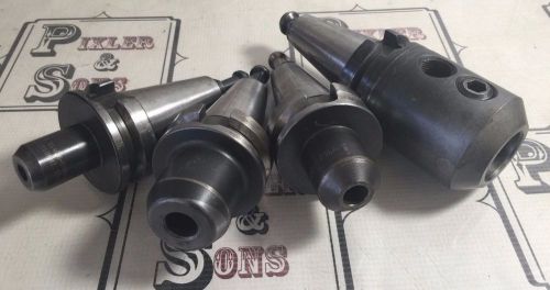 4 BT40 Bt 40 TAPER CNC MILL END MILL TOOLHOLDERS TOOL HOLDERS 3/8&#034; 1/2&#034; 5/8&#034; &amp; 1