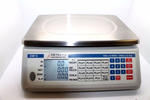 Detecto Scale DM15 240 Oz. Price Computing Scale