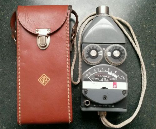 Vintage Working General Radio (GR) 1565-A, 44 to 140 dB, Sound Level Meter