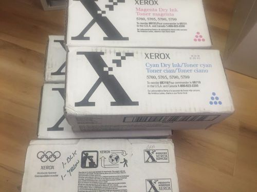 5 boxes of Xerox Dry Ink Toner