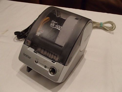 BROTHER P-TOUCH QL-500 LABEL MAKER W/ USB CABLE