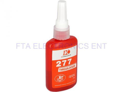 Wd-277 thread locker 50ml high viscosity high strength red liquid strong loctite for sale
