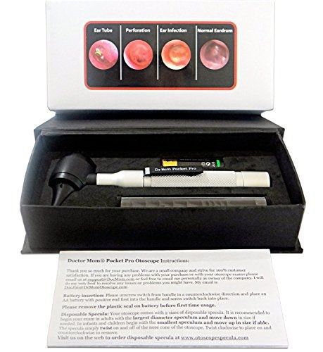Dr Mom Otoscopes 4th Generation Dr Mom LED POCKET Otoscope and both Adult and