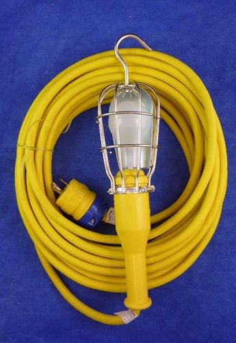 ERICSON 700 SER #7 Handle Industrial Duty Incandescent Hand Lamp Approx 50&#039; Cord