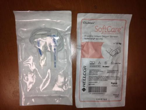 1 lot of Nellcor OxiMax SoftCare SC-PR Preterm  infant  oxigen Sensor  19 pices