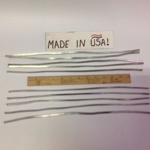 50/50 BAR SOLDER! 10 PIECES( ABOUT 1 POUND) 1/4&#034; TRIANGLE STRIPS SOLID NEW USA