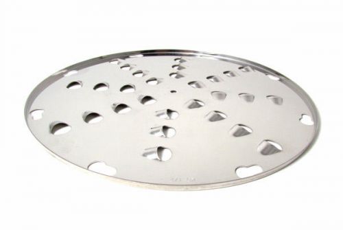 Stainless Steel Shredder Plate 1/2&#034; Holes NSF Approved Made In Germany