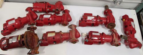 Lot of (8) Bell &amp; Gossett Pump + Motor 903580 1/2 Hp 115/208-230V 60HZ 30GPM 28&#039;