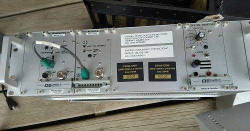 Used Daniels Electronics SR-39-1 VHF Receiver / UHF Transmitter / System Monitor