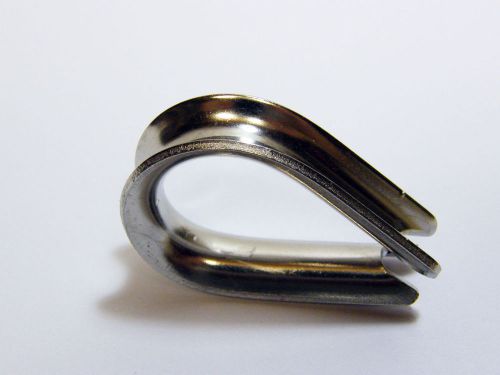 Stainless steel  wire rope thimble 3/8 inch for sale