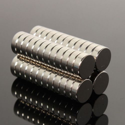 50pcs N40 9mmx3mm Strong Round Disc Magnets Rare Earth Neodymium