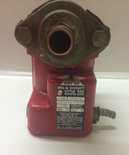Bell &amp; Gossett Little Red Booster Pump 106506-E88