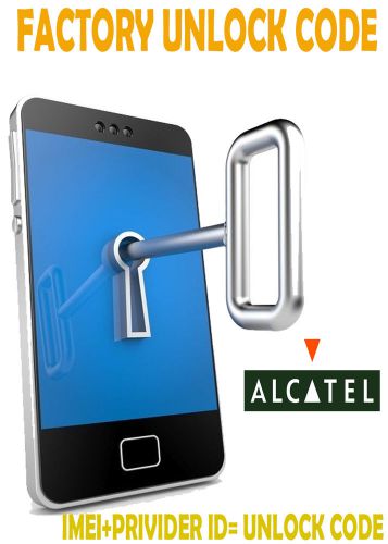 Unlock Code Alcatel One touch T-Mobile Fierce 2 7040N