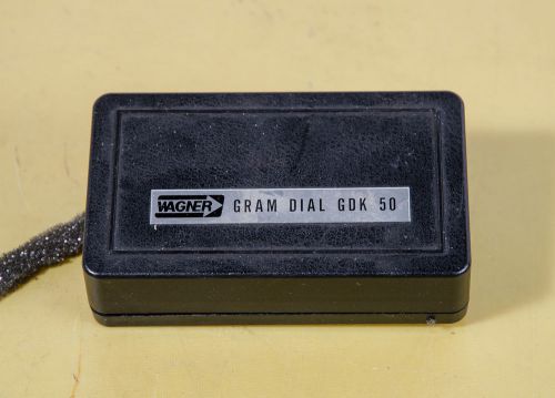 Wagner gram dial model gdk 50 (ctam #7283) for sale