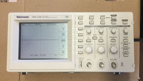 Tektronix TDS 210 Two Channel Oscilloscope Used