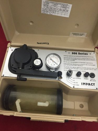 IMPACT 308M Portable Suction Apparatus Pump Oropharyngeal For Parts Unit 2