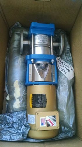 New goulds pump  e-sv cat no. 1sv3fa8c60-m01 .5hp 2/60/3 baldor reliance 230/460 for sale