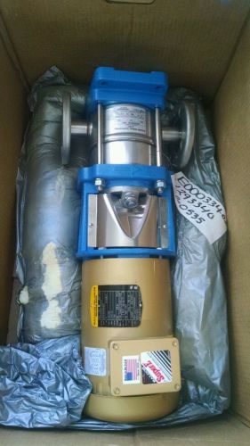 NEW GOULDS PUMP  e-SV CAT No. 1SV3FA8C60-M01 .5hp 2/60/3 Baldor Reliance 230/460