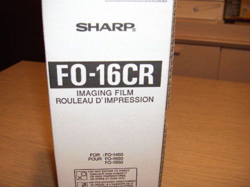 Genuine Sharp FO-16CR Thermal Fax Roll Imaging Film Black New