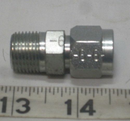 Hydraulic Lenz O-Ring Seal Tube Fitting Male Adapter -6 (3/8&#034;) X 3/8&#034; Male NPT