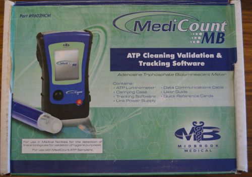MediCount MB ATP SANITATION MONITORING SYSTEM with Tracking Software